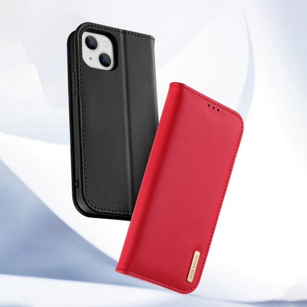 DUX DUCIS wallet case HIVO for IPHONE 15 Plus red