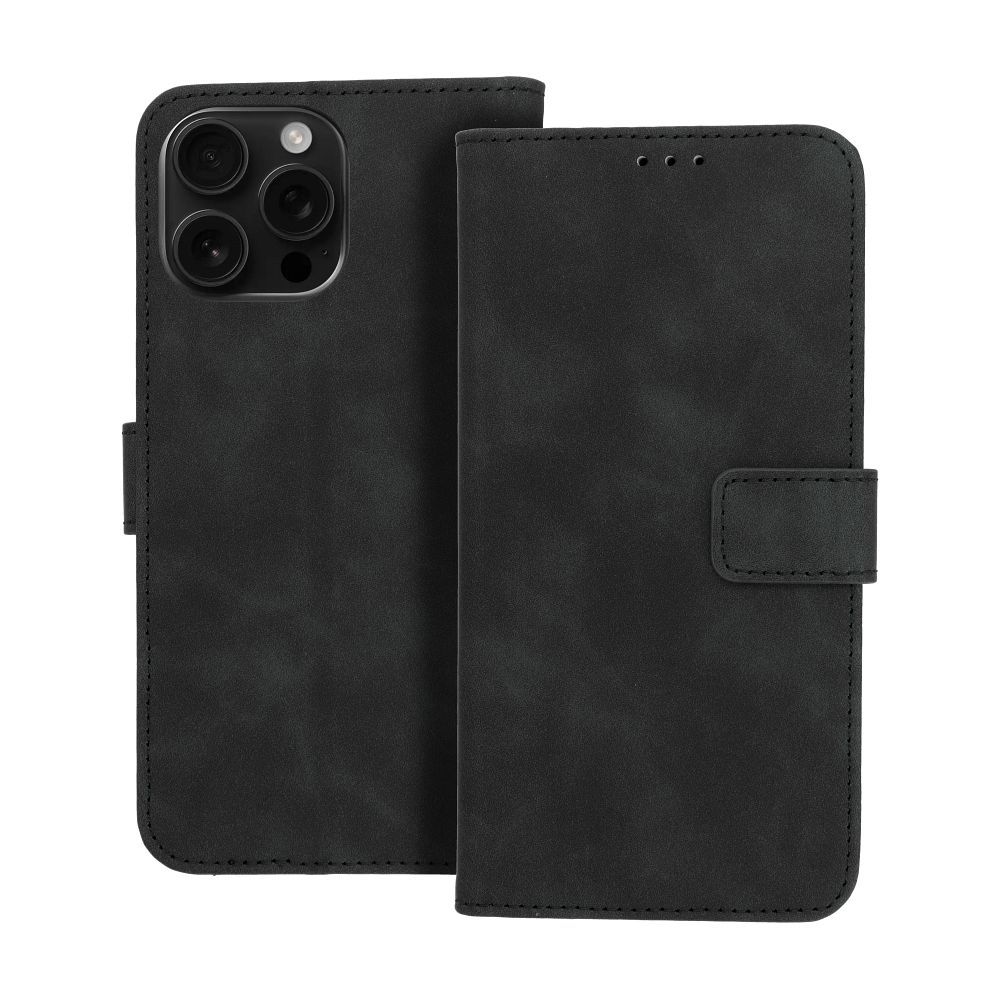 b855b3637be7a09f4a9e14e5c2862f46 TENDER Book Case for IPHONE 16 Pro Max black