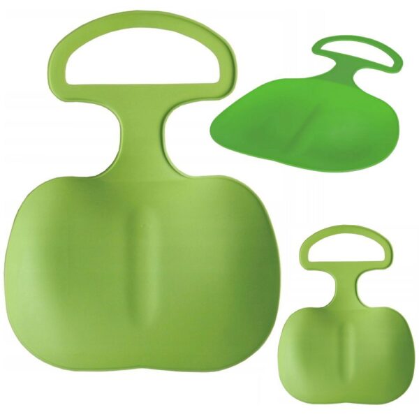 Slide for snow "Apple shape" RC-K-1218 green