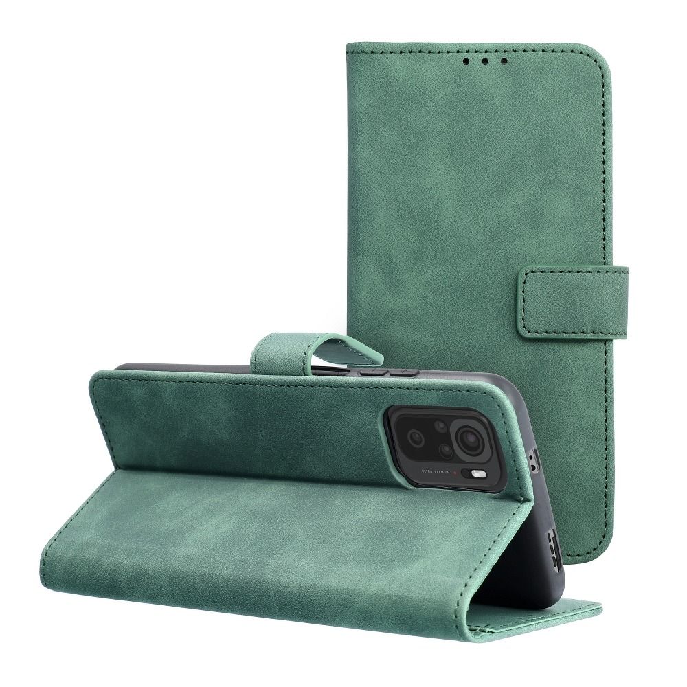 bd736d1186dc653f0526a22b494515d0 TENDER Book Case for XIAOMI Redmi Note 10 / 10S green