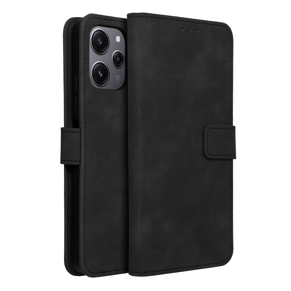 bf604b841f47966d3d9e2a36efd56f53 TENDER Book Case for XIAOMI Redmi 12 4G / 12 5G black