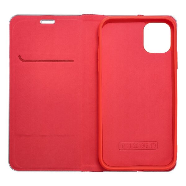 LUNA Book Carbon for IPHONE 17 Pro Max red