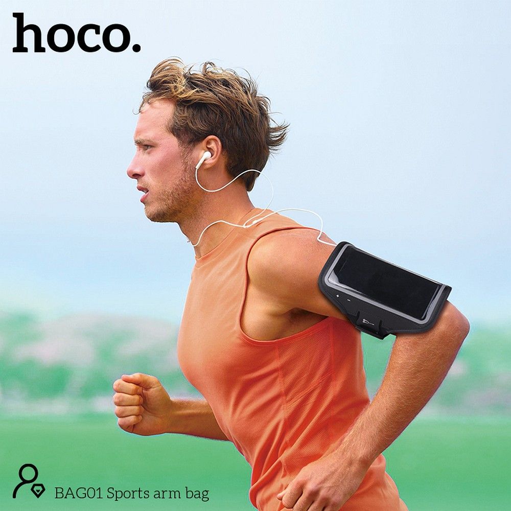 HOCO smartphone armband max. 7 inches BAG01 black