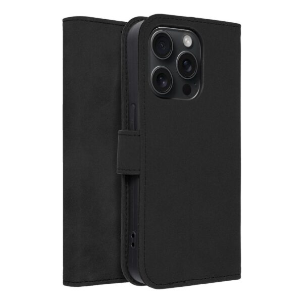 TENDER Book Case for IPHONE 15 Pro black