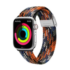 DUX DUCIS strap MIXTURE II stretchable braided for Apple Watch 42 / 44 / 45 mm camo