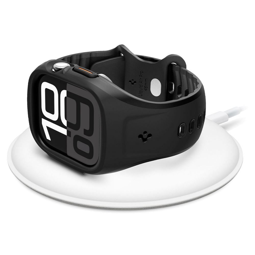 SPIGEN case LIQUID AIR PRO for APPLE Watch 10 (46 mm) matte black