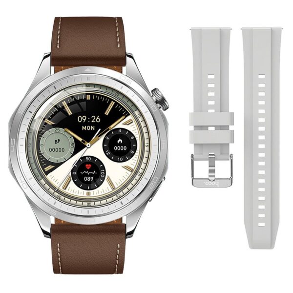 EOL HOCO smartwatch with call function AMOLED Y21 silver
