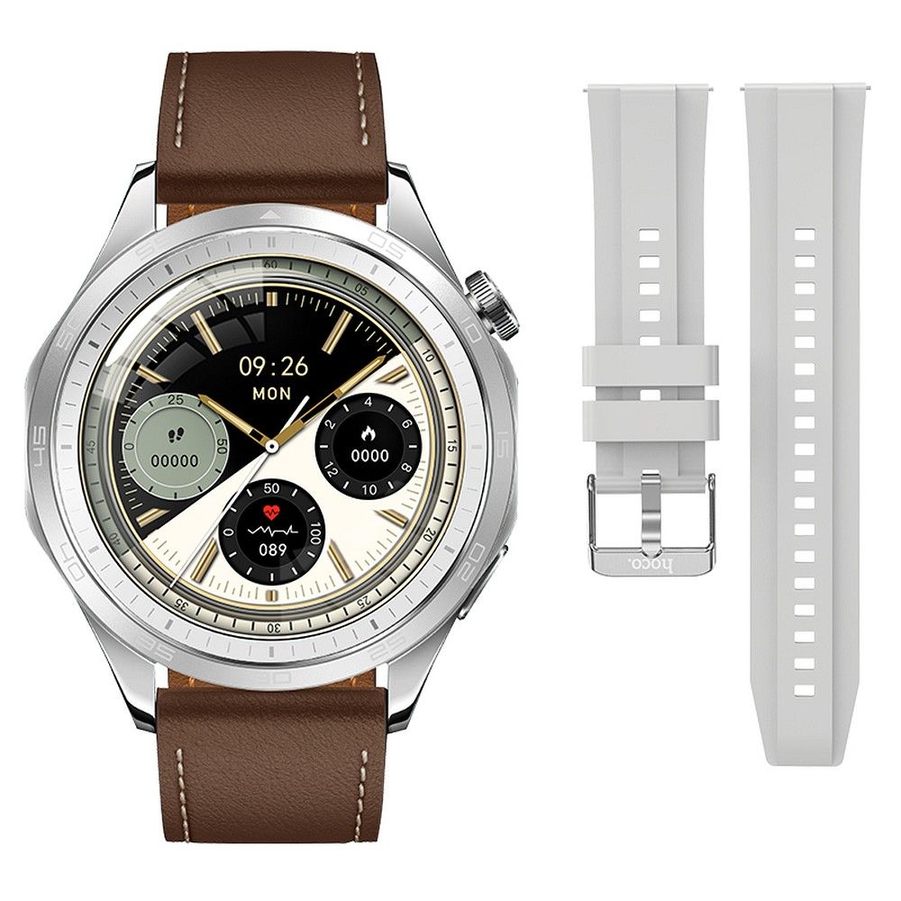 EOL HOCO smartwatch with call function AMOLED Y21 silver