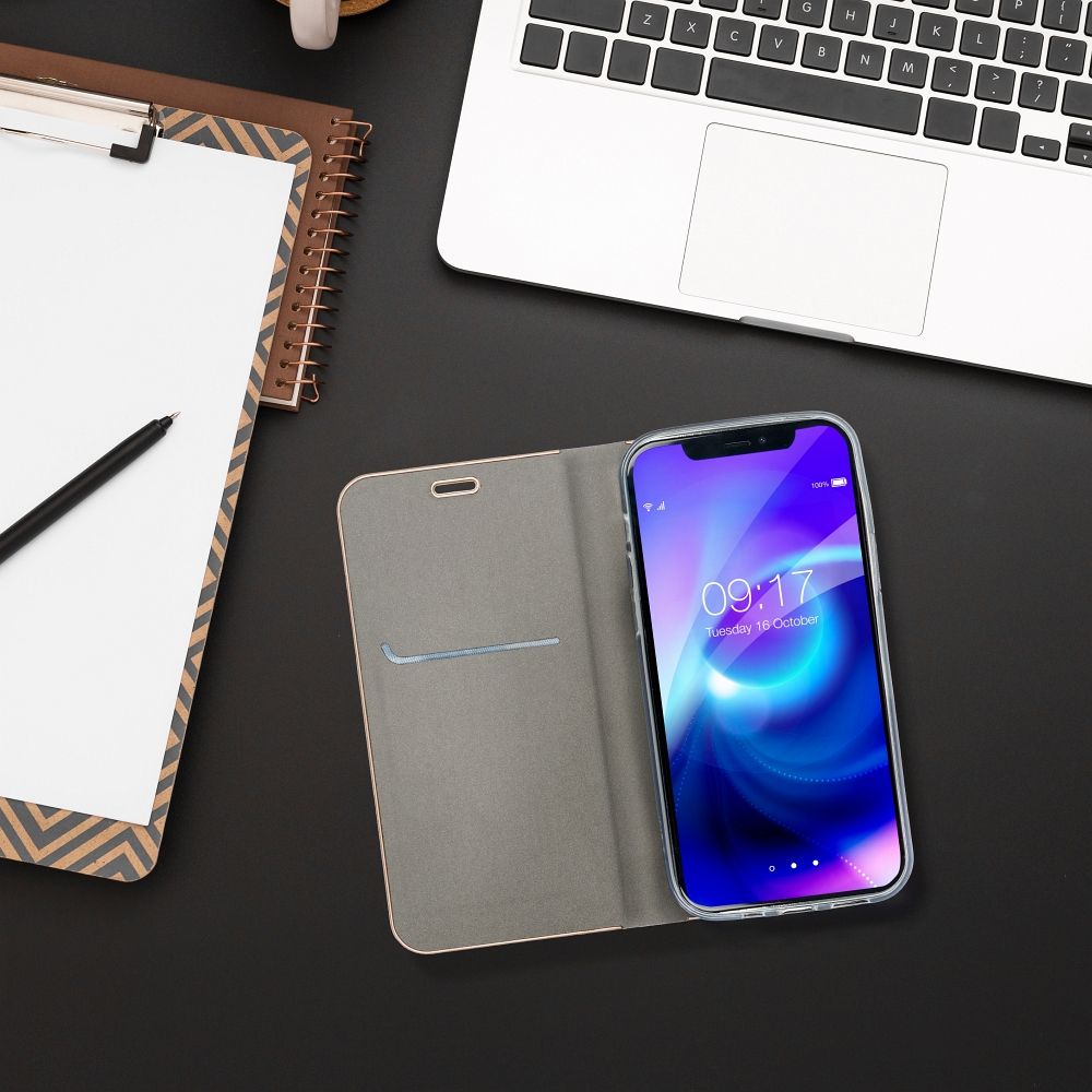 LUNA Book Gold for IPHONE 17 Pro silver
