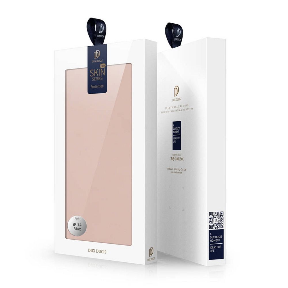 DUX DUCIS wallet case SKIN PRO for IPHONE 14 Plus rose