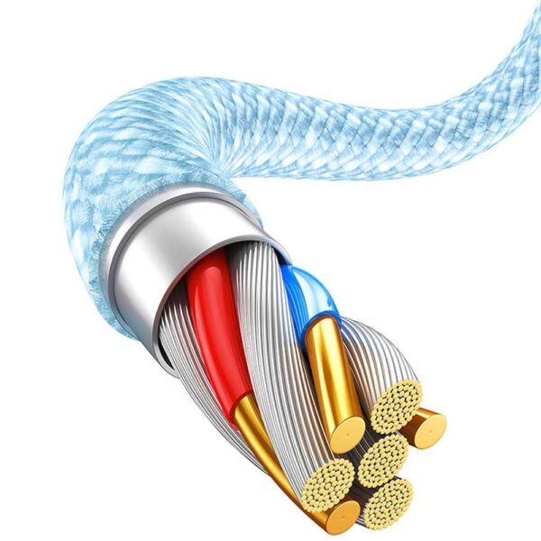 BASEUS cable USB A to Lightning 2,4A Dynamic CALD000403 1 m blue