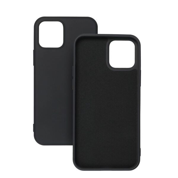SILICONE case for IPHONE 17 black