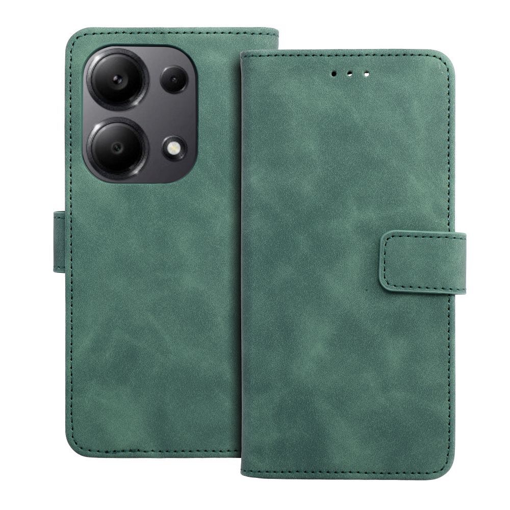 d047fa81ccd0160aea3de776c56e197a TENDER Book Case for XIAOMI Redmi Note 13 Pro 4G / POCO M6 Pro 4G green