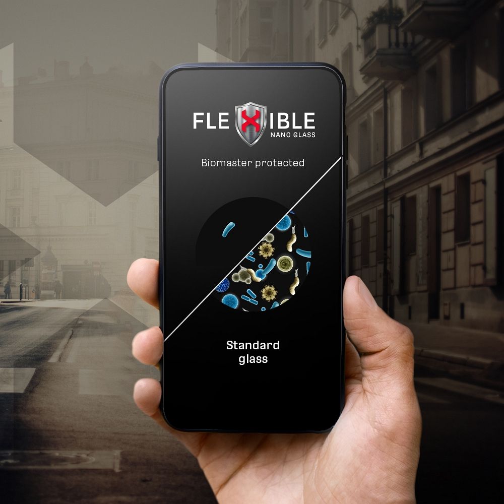 Forcell Flexible Nano Glass 5D for iPhone 17 Pro Max black