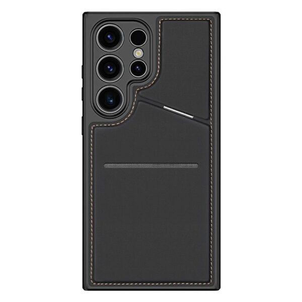 DUX DUCIS case RAFI II MAG with stand compatible with MagSafe for SAMSUNG S24 Ultra black
