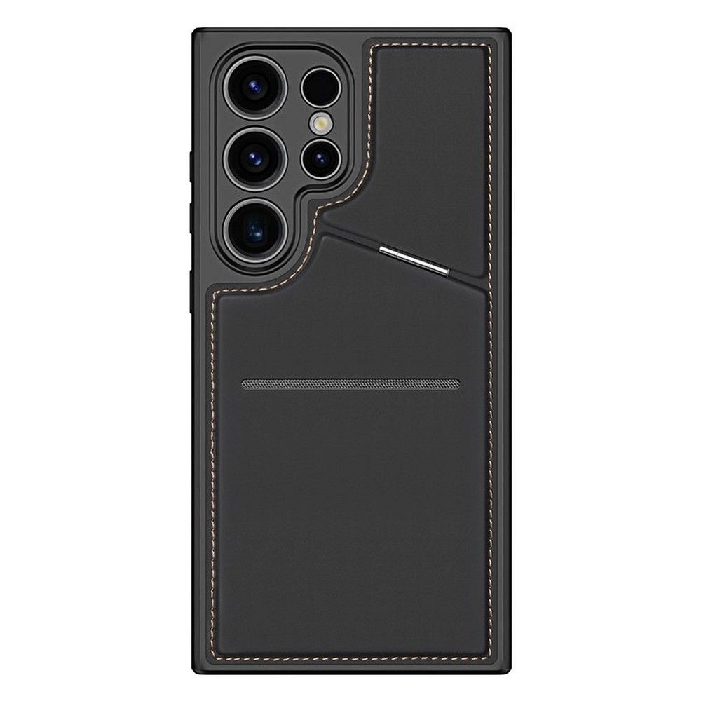 DUX DUCIS case RAFI II MAG with stand compatible with MagSafe for SAMSUNG S24 Ultra black