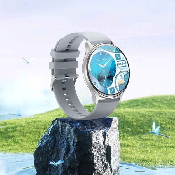 EOL HOCO smartwatch with call function AMOLED Y15 silver