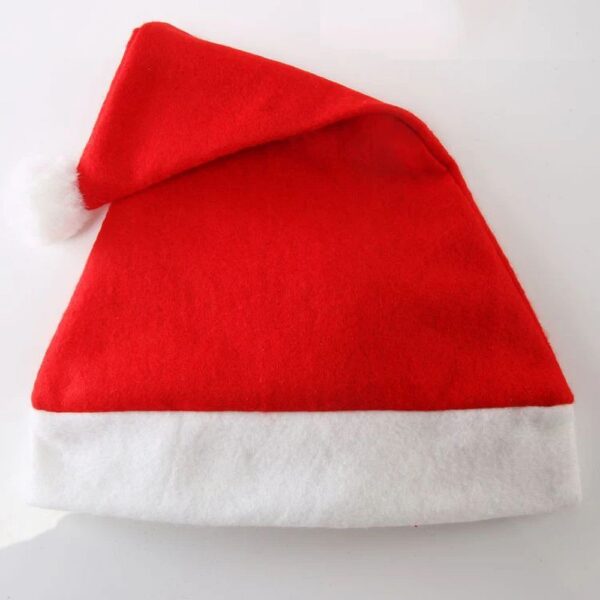 Santa Claus hat with pompom RC-K-296 red