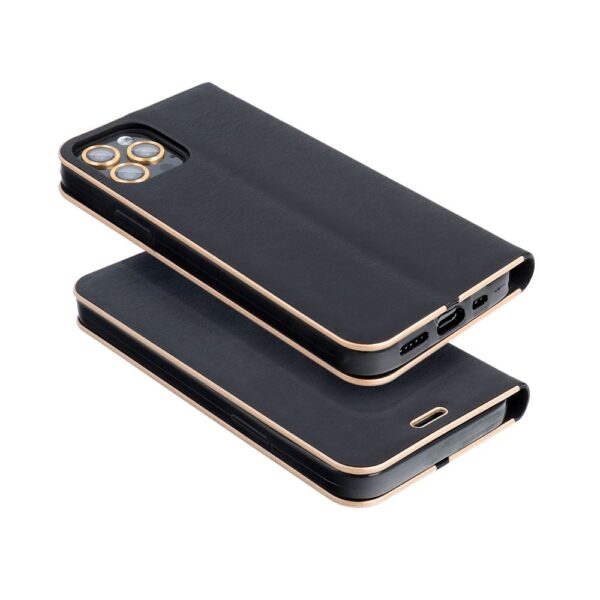 LUNA Book Gold for IPHONE 17 Pro black
