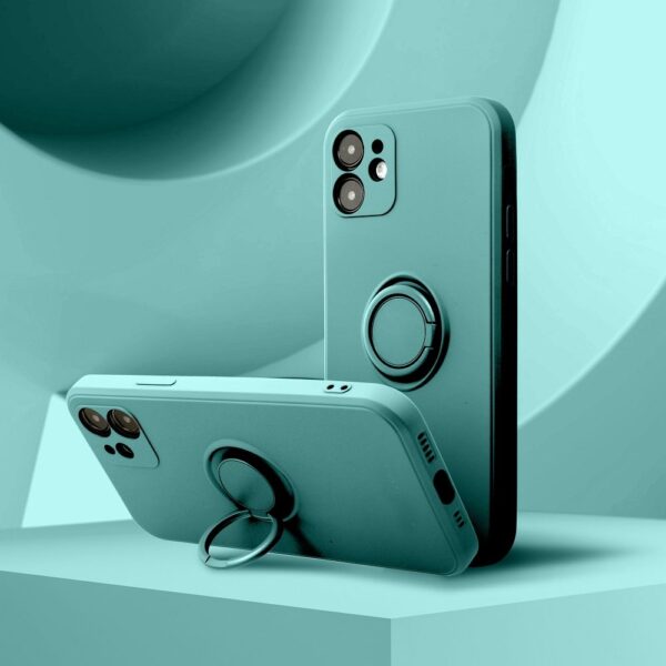 SILICONE RING case for IPHONE 17 Pro Max green