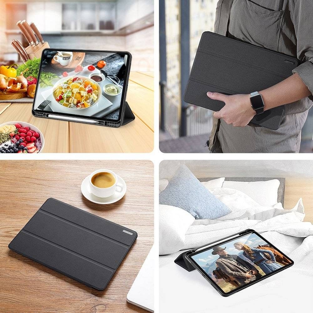 DUX DUCIS case DOMO foldable with pencil storage for iPad Pro 12.9 (2020/2021/2022) black