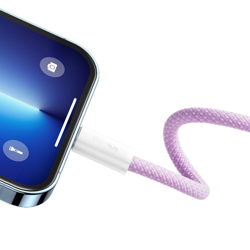 BASEUS cable Type C to Lightning PD 20W Dynamic CALD000005 1 m purple