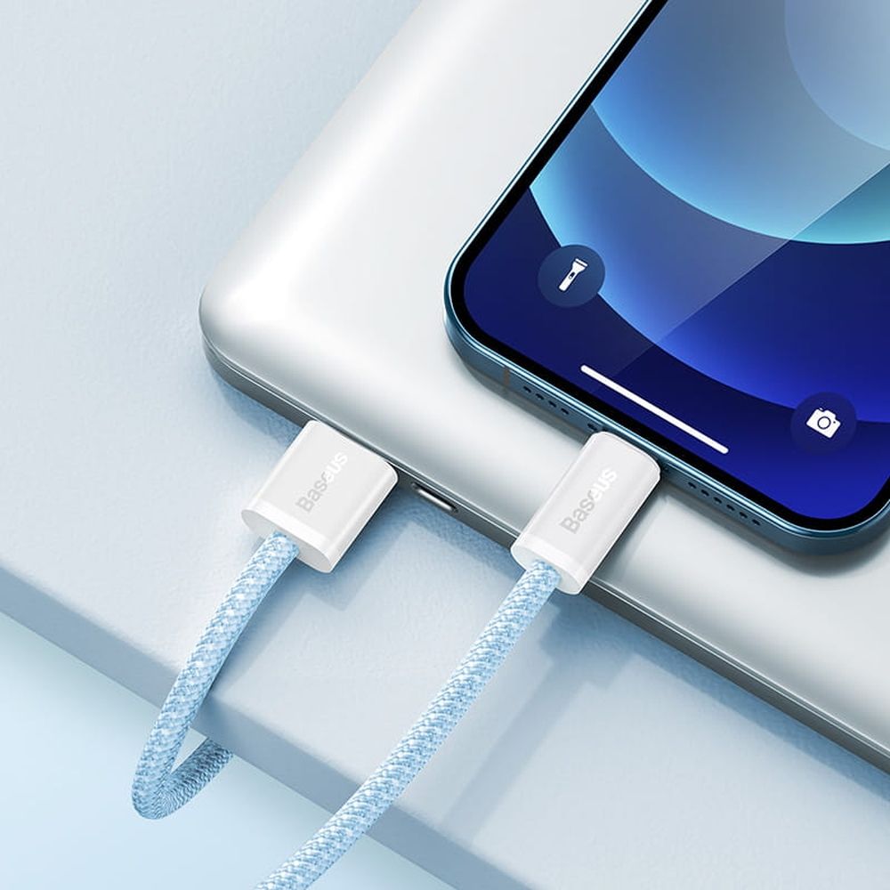 BASEUS cable USB A to Lightning 2,4A Dynamic CALD000403 1 m blue