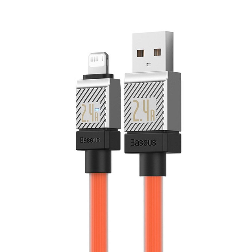 BASEUS cable USB A to Lightning 2,4A Coolplay CAKW000507 2 m orange