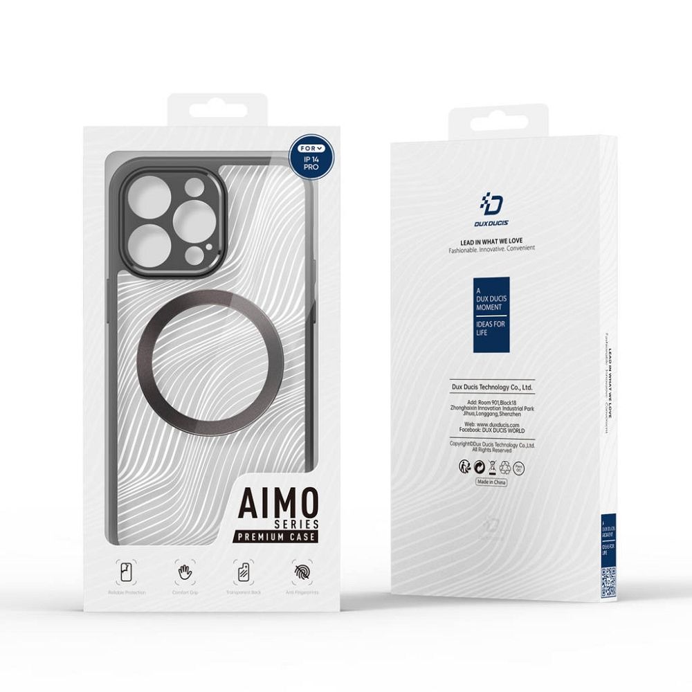 DUX DUCIS case AIMO MAG compatible with MagSafe for IPHONE 14 Pro black