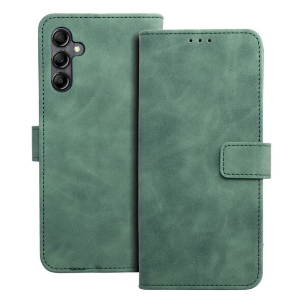 TENDER Book Case for SAMSUNG A14 4G / A14 5G green