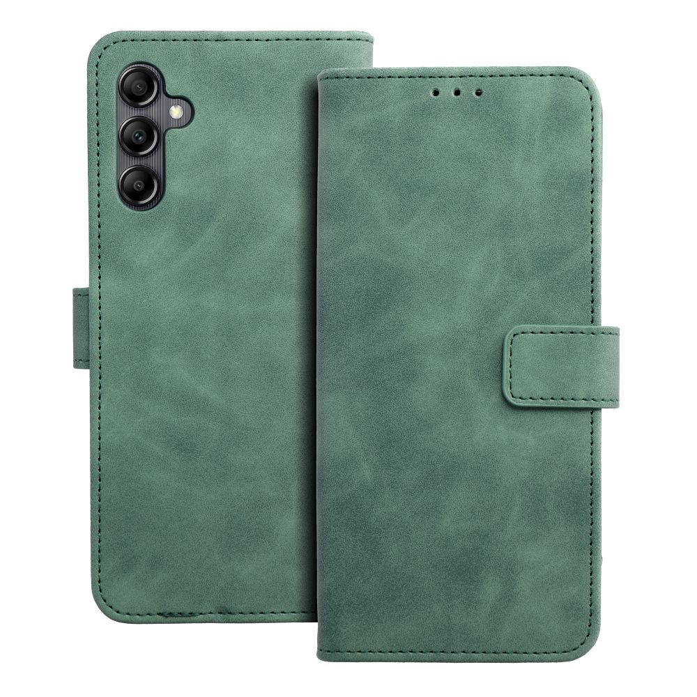 TENDER Book Case for SAMSUNG A14 4G / A14 5G green