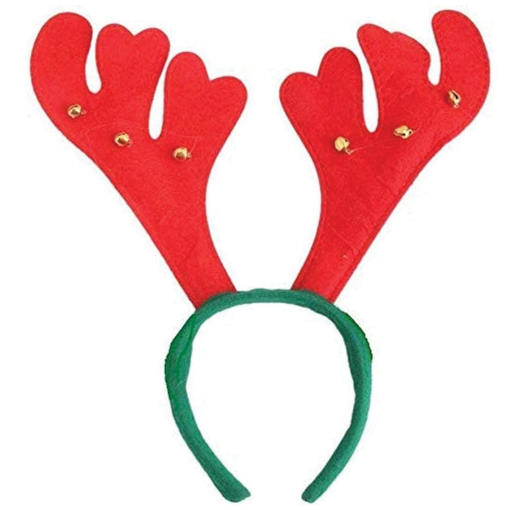 Christmas Headband "Reindeer Antlers with Bells" RC-K-297