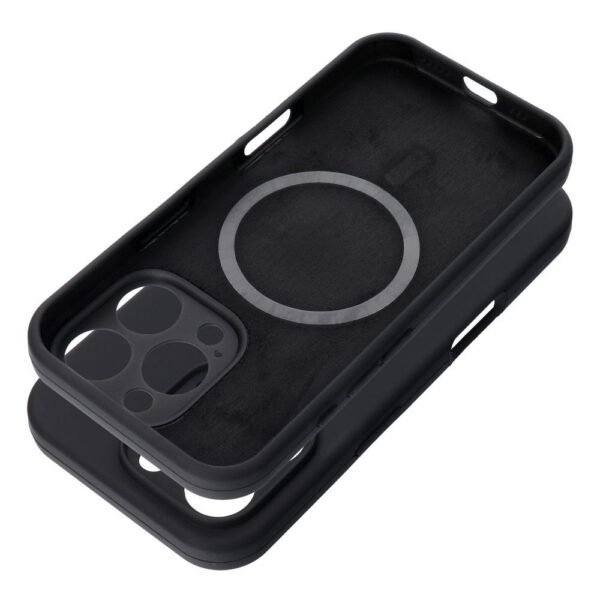 Case SILICONE 2mm for IPHONE 17 compatible with MagSafe black