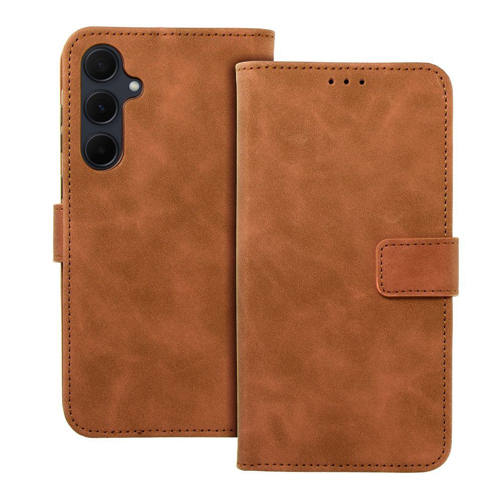 ee8663576909275394f7e5a9e91a6071 TENDER Book Case for SAMSUNG A35 5G brown