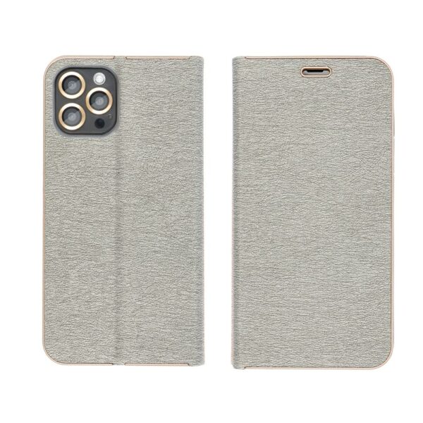 LUNA Book Gold for IPHONE 17 Pro silver