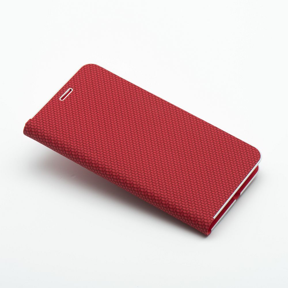 LUNA Book Carbon for IPHONE 17 Pro Max red