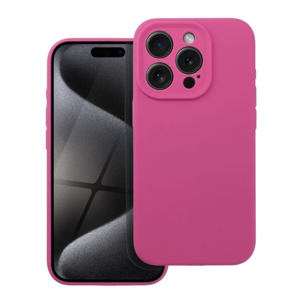Case SILICONE 2mm for IPHONE 17 pink