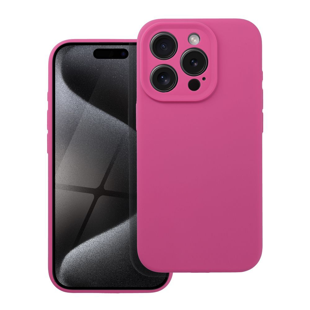 Case SILICONE 2mm for IPHONE 17 pink