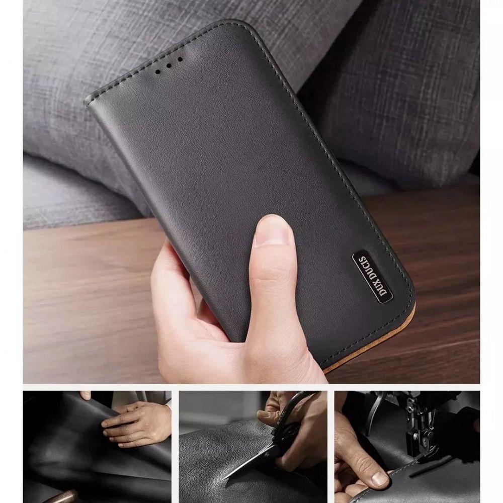 DUX DUCIS wallet case HIVO for IPHONE 15 Pro red