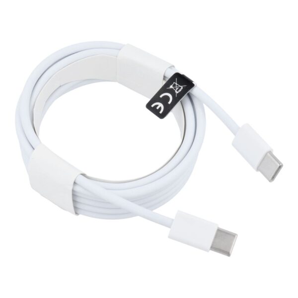 Cable Type C to Type C PD QC3.0 3A 30W HD26 2 m white