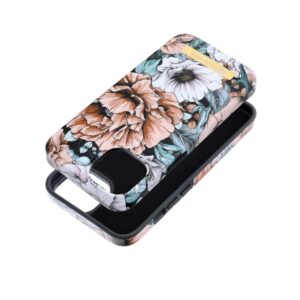 FORCELL F-PROTECT Mirage case compatible with MagSafe for IPHONE 14 bloom bush
