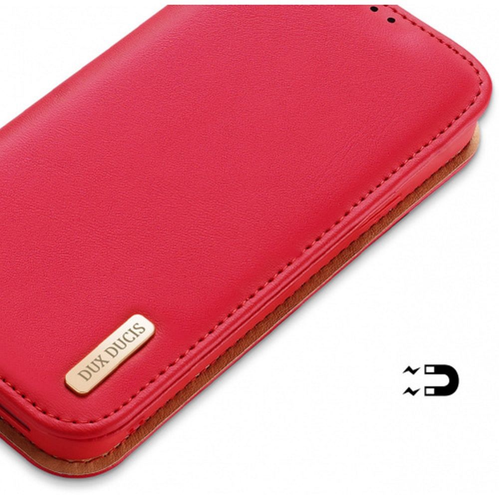 DUX DUCIS wallet case HIVO for IPHONE 15 Plus red