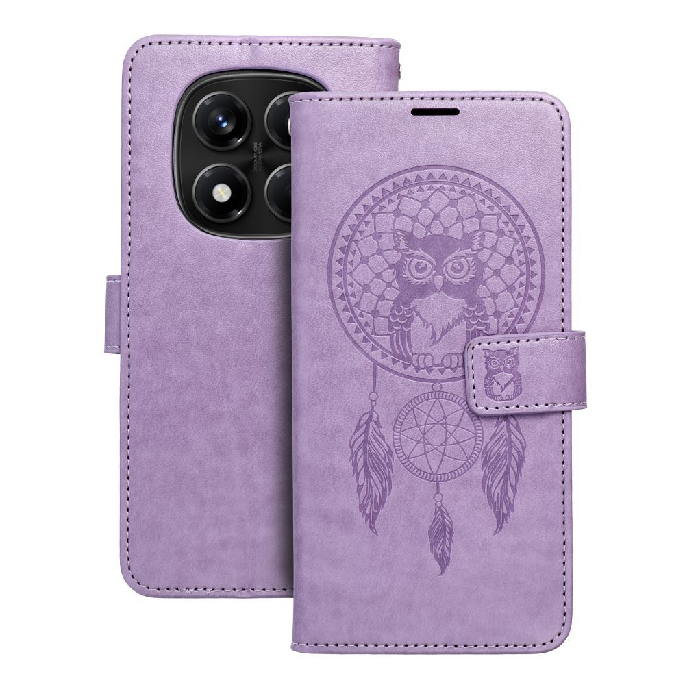 MEZZO Book case for XIAOMI Redmi Note 14 PRO 4G dreamcatcher purple