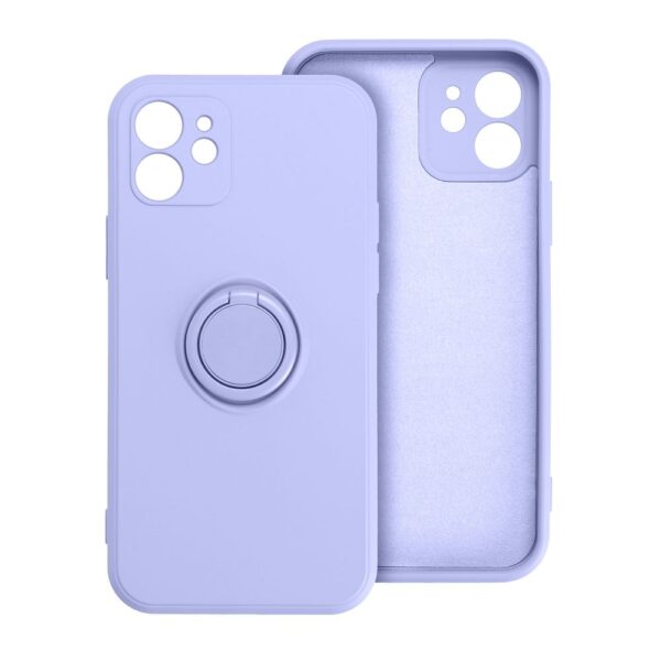 SILICONE RING case for IPHONE 17 Air violet