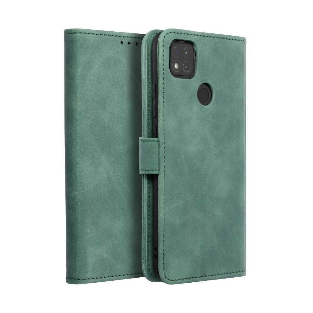 f7c03424625e6fb860a355a97aaf704f TENDER Book Case for XIAOMI Redmi 9C / 9C NFC green