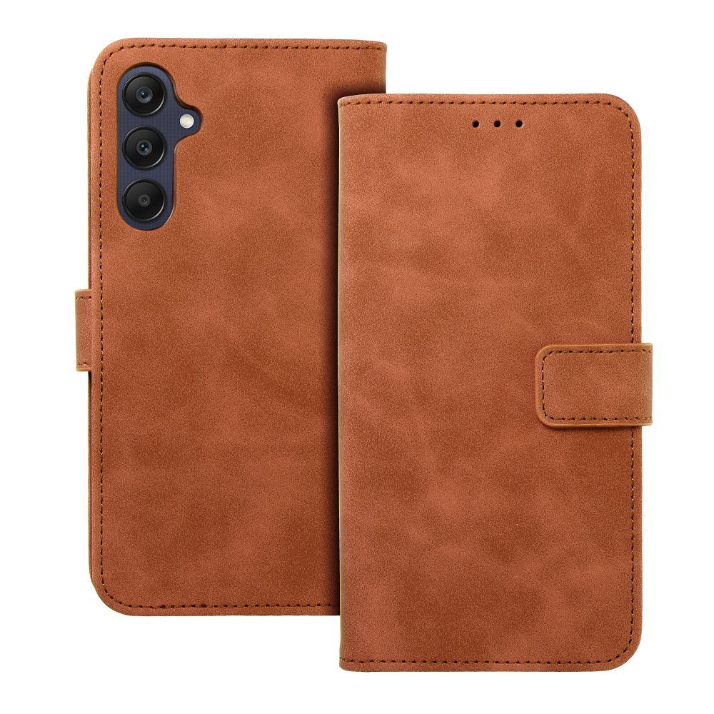 f90a1392f7dc6c67a5394cdd68eae6fd TENDER Book Case for SAMSUNG A25 5G brown
