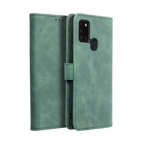 TENDER Book Case for SAMSUNG A21s green