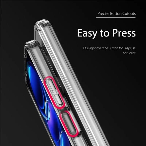 DUX DUCIS case CLIN for REDMI NOTE 12 5G transparent