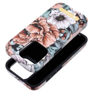 FORCELL F-PROTECT Mirage case compatible with MagSafe for IPHONE 15 PRO bloom bush