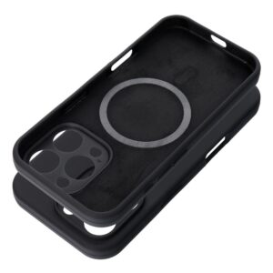 Case SILICONE 2mm for IPHONE 17 Air compatible with MagSafe black